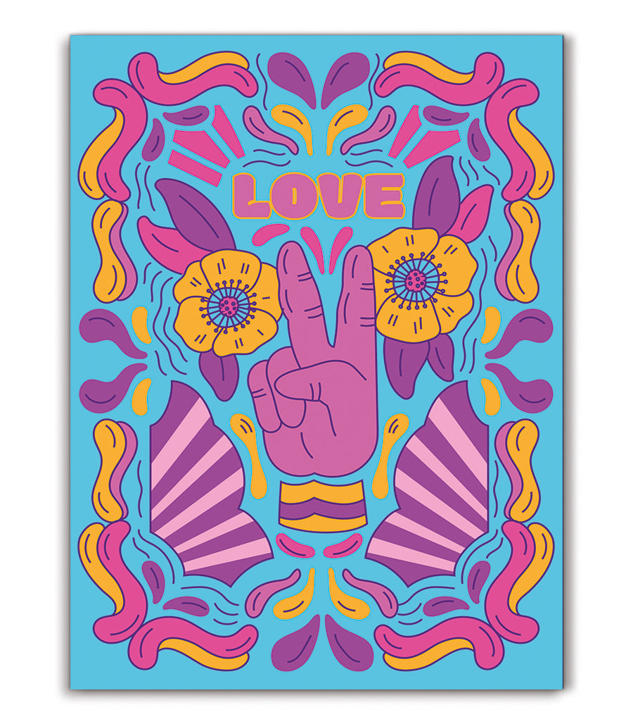 Tableau Décoratif - Love & Peace