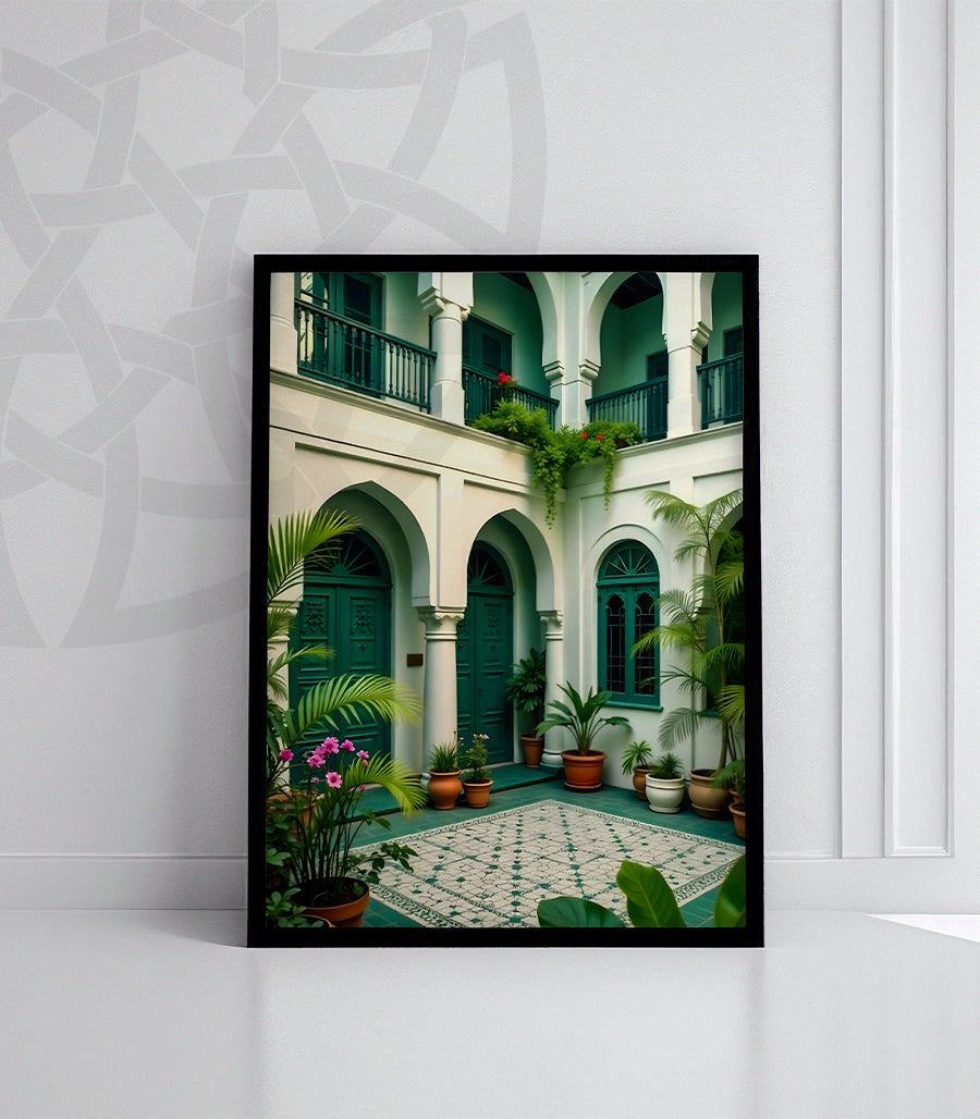 Tableau Décoratif : Évasion Andalouse Luxuriante