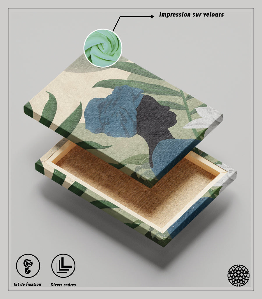 Tableau Décoratif Sérénité Végétale