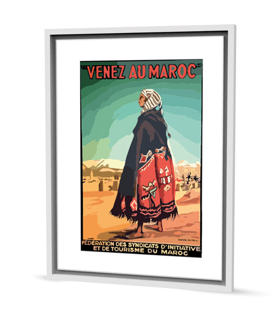 Tableau Decoratif Venez Au Maroc