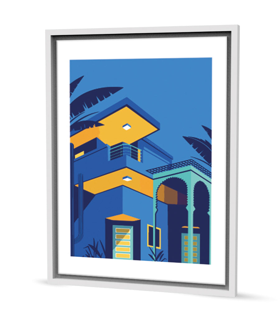 Tableau Decoratif Chic Jardin Majorelle Marrakech