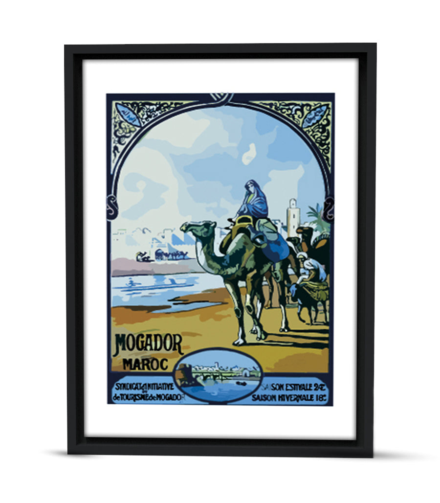 Tableau Decoratif Design Unique Mogador Maroc