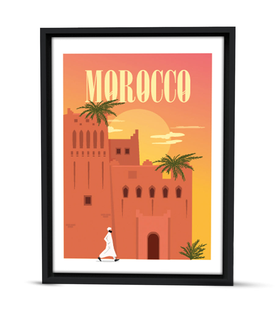 Tableau Decoratif Portrait Tendance en Velours