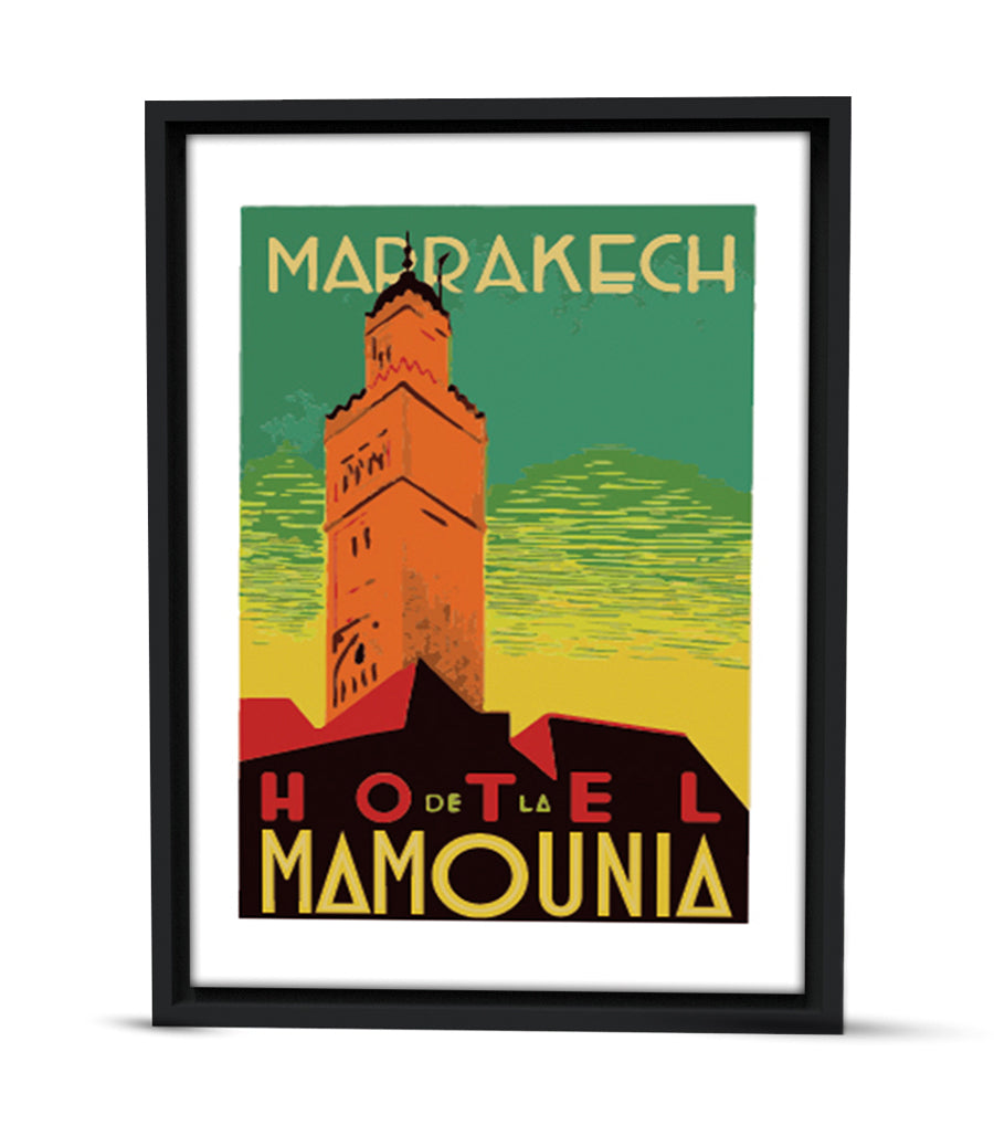 Tableau Decoratif Marrakech Hotel De La Mamounia