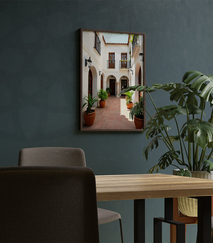 Tableau Décoratif : Reflets d’Élégance à Marrakech