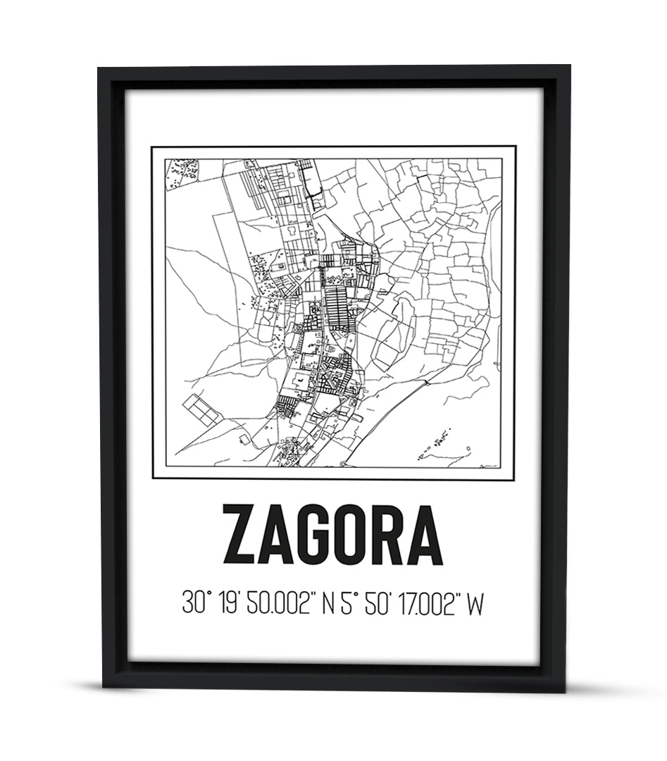 Tableau Vibrant de Zagora: Impressions Éclatantes du Désert Marocain
