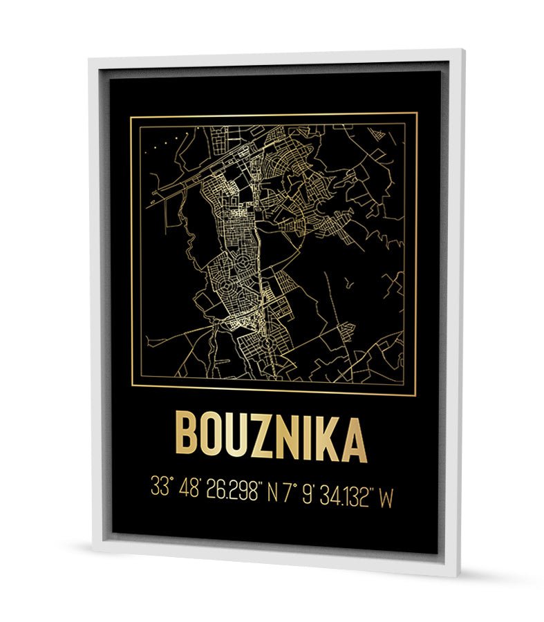 Tableau Décoratif des Plans Urbains de Bouznika