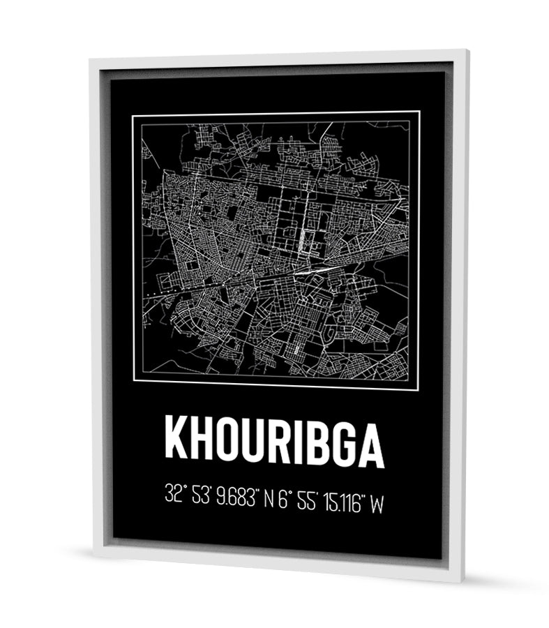 Tableau Décoratif des Plans de Khouribga
