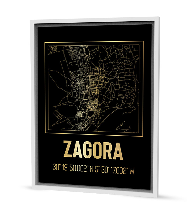 Tableau Ensoleillé de Zagora: Couleurs et Contrastes du Sahara