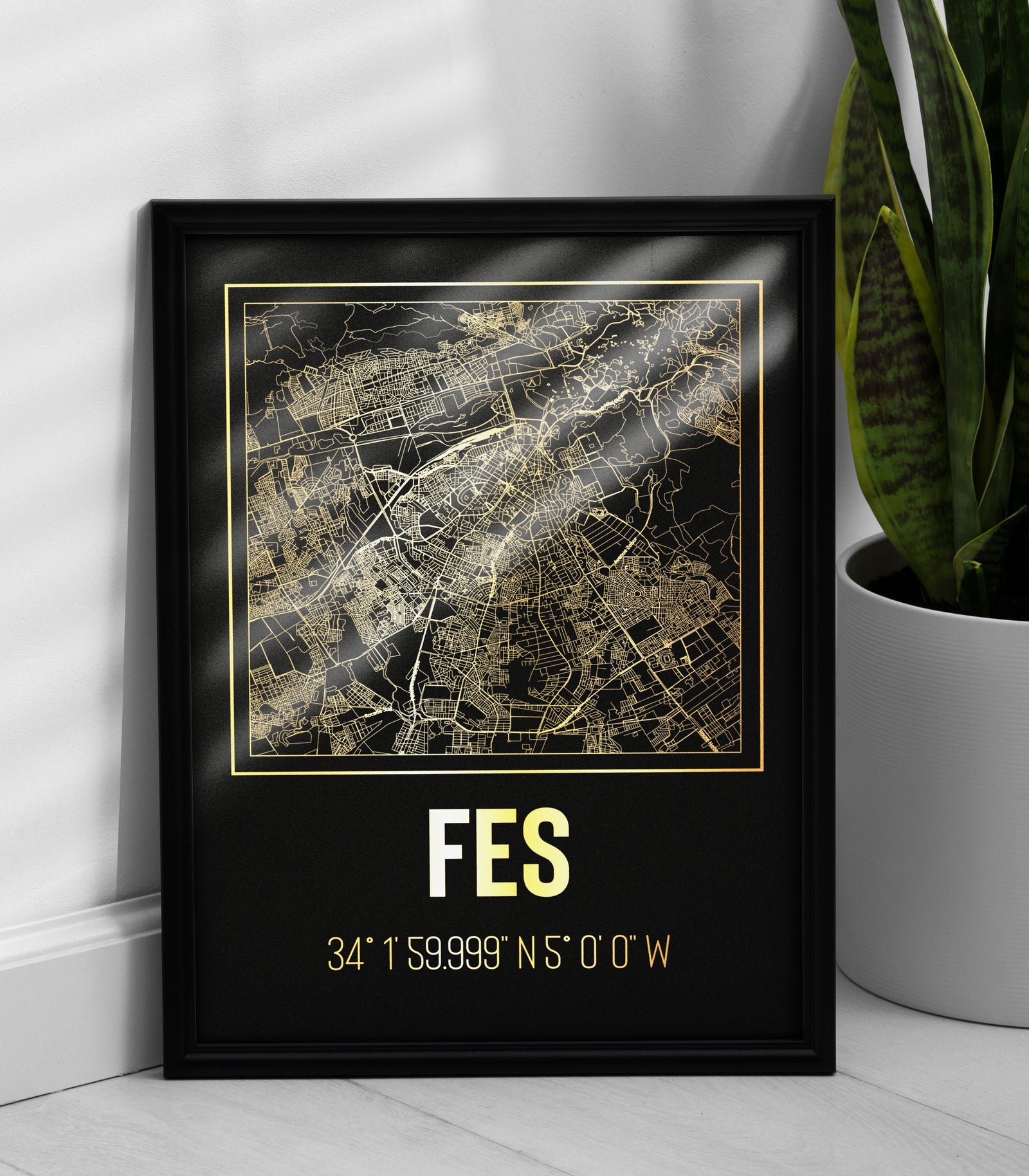 Tableau Décoratif de la Ville Historique de Fès