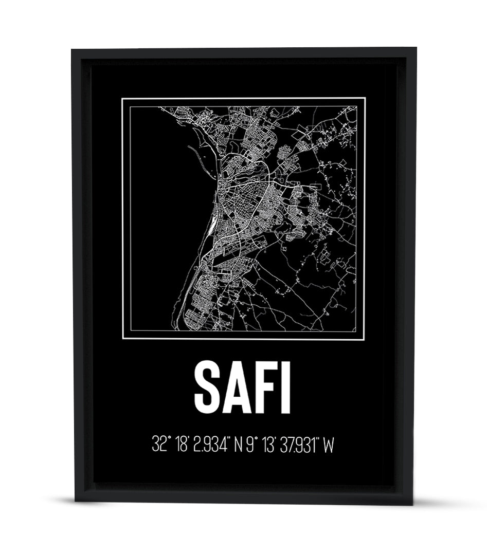 Tableau Décoratif des Plans de Safi