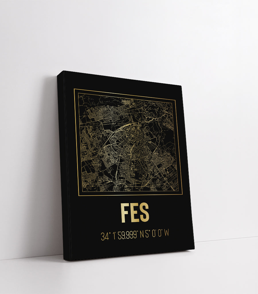 Tableau Décoratif de la Ville Historique de Fès