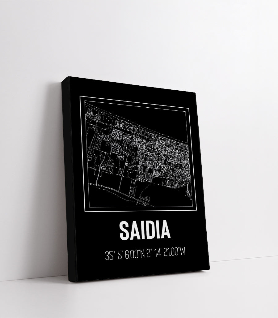 Tableau Décoratif 'Nocturne de Saïdia'