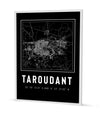 Tableau Décoratif des Arteres de Taroudant : Un Labyrinthe Moderne