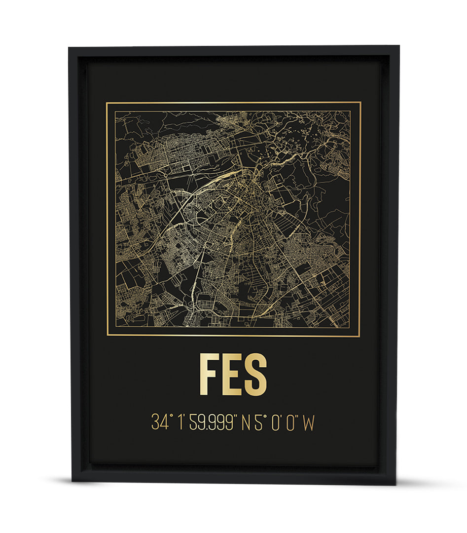 Tableau Décoratif de la Ville Historique de Fès