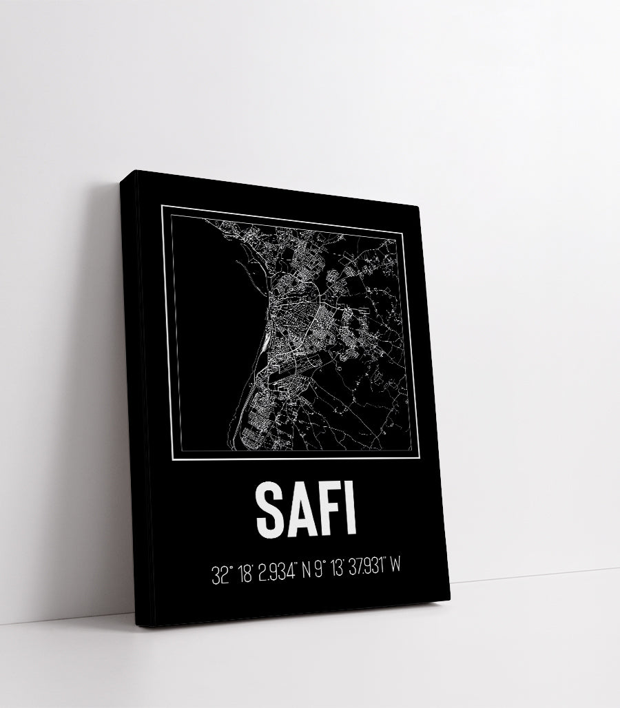 Tableau Décoratif des Plans de Safi