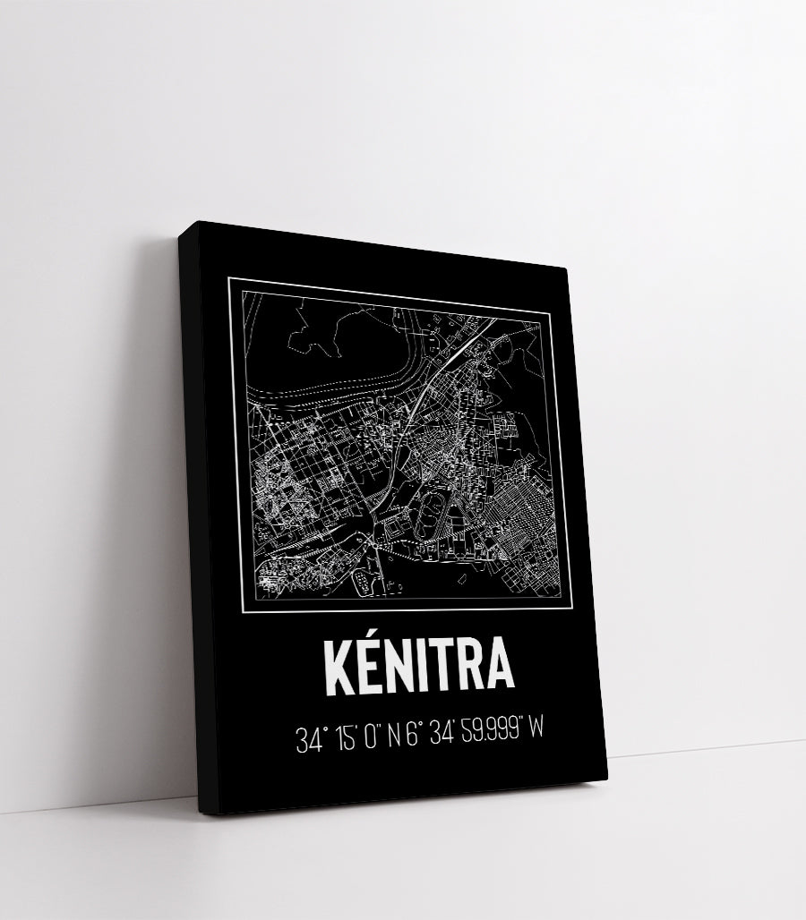 Tableau Décoratif 'Éclat Urbain de Kénitra'