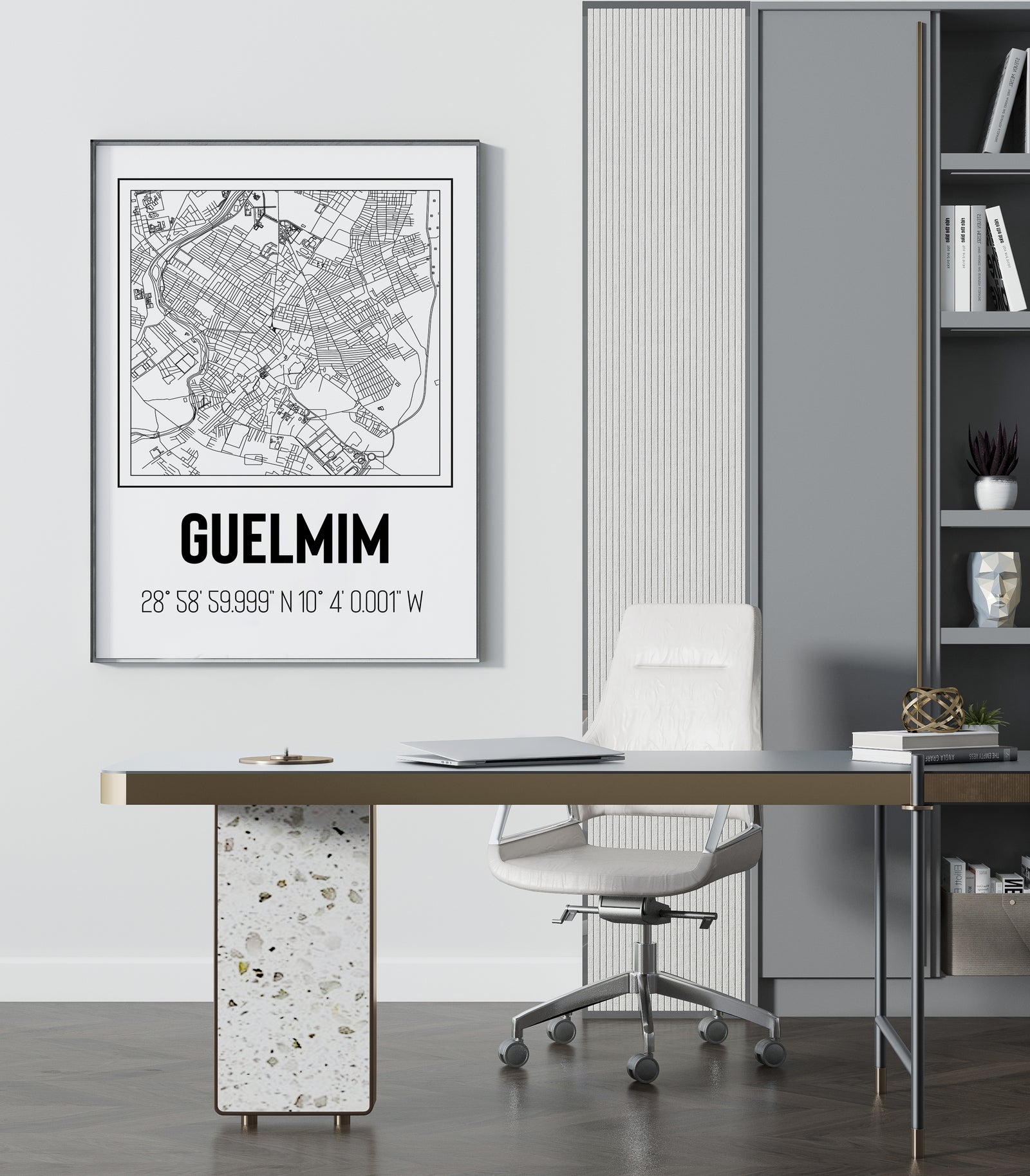 Tableau Décoratif 'Gravure de Guelmim'