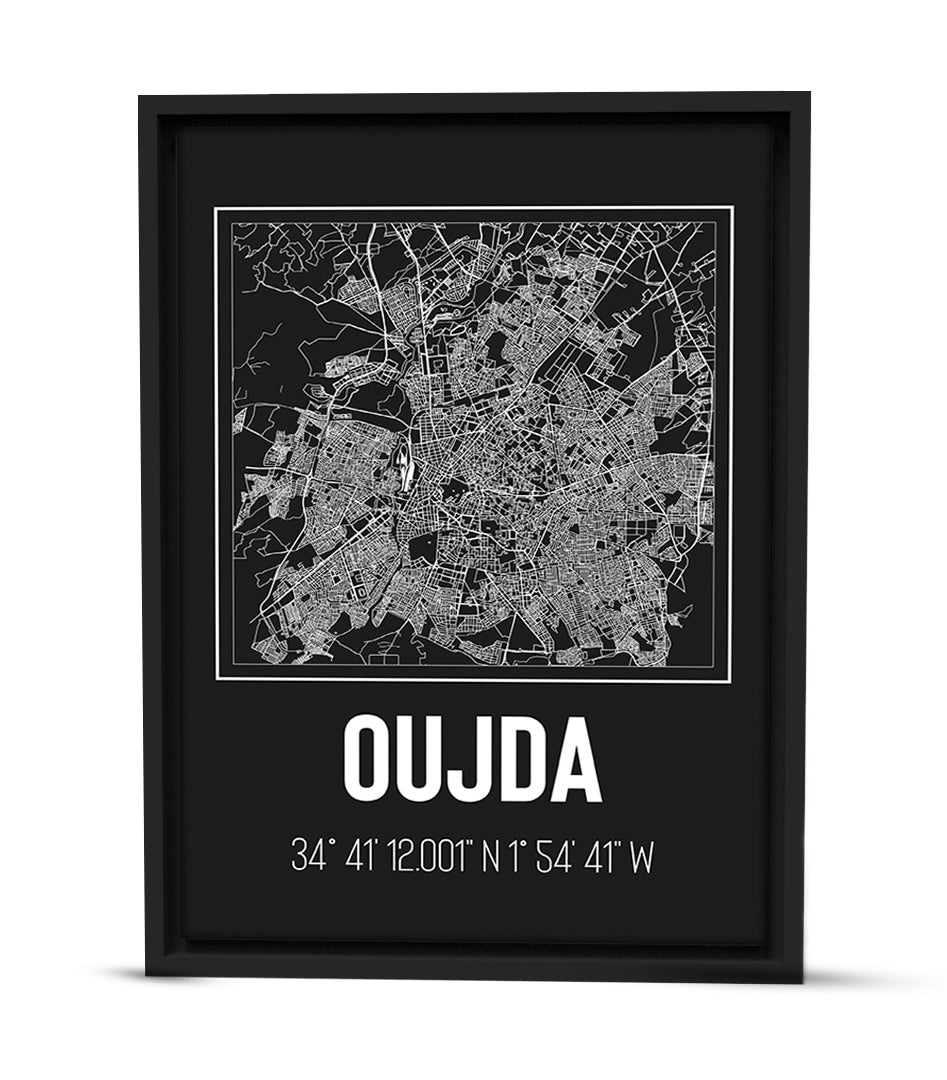 Tableau Décoratif des Contours d'Oujda