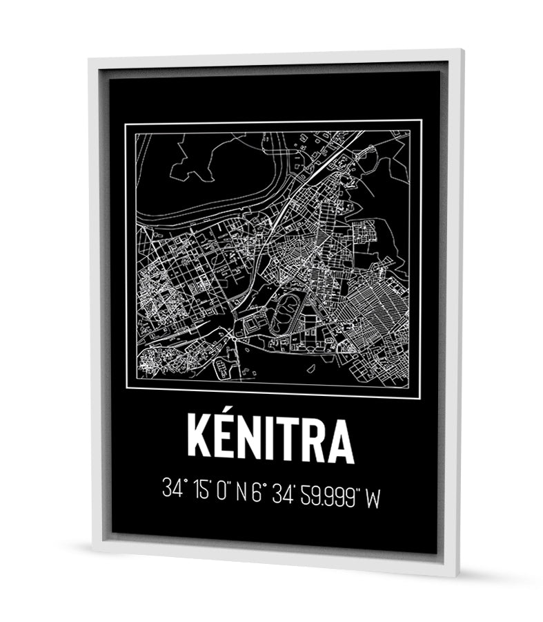 Tableau Décoratif &#39;Éclat Urbain de Kénitra&#39;