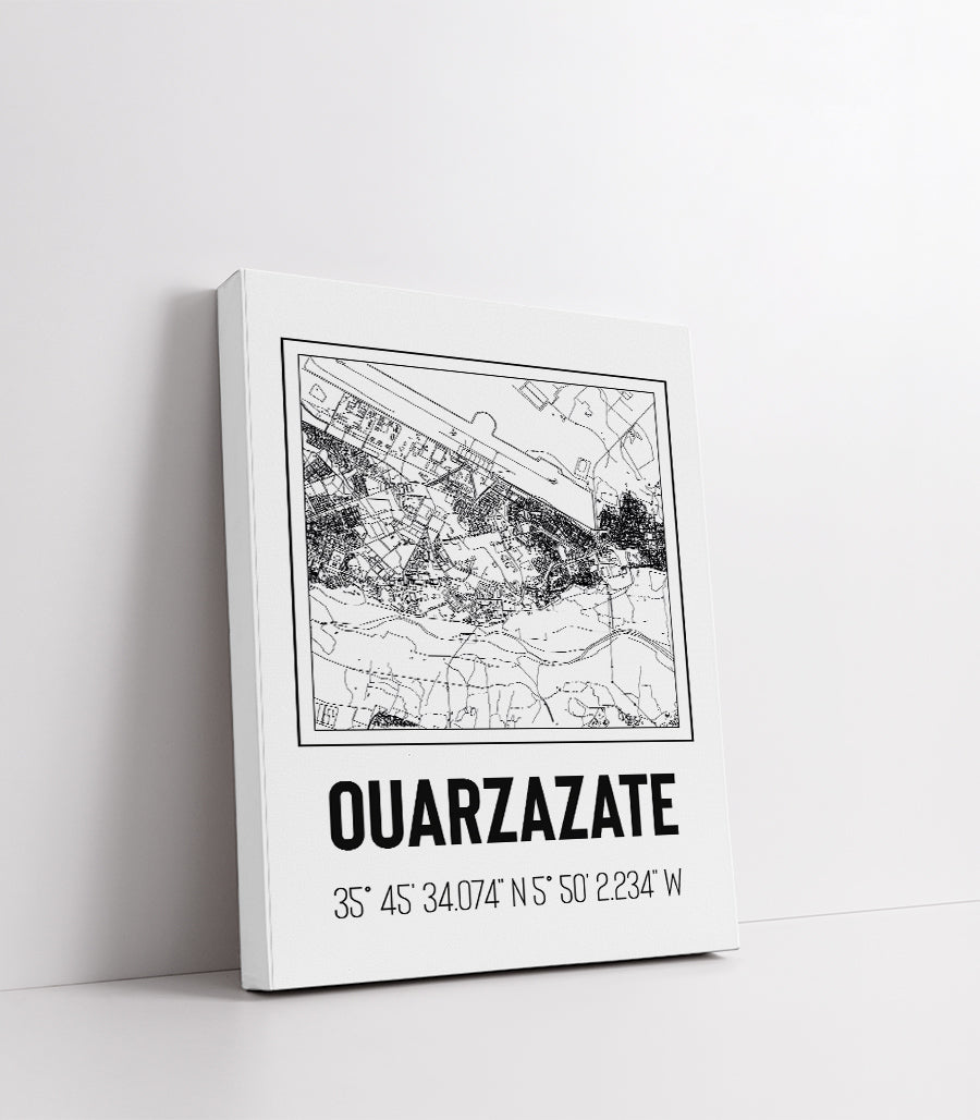 Tableau Décoratif 'Contours de Ouarzazate