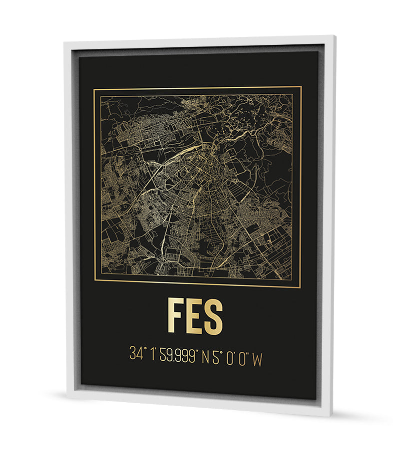 Tableau Décoratif de la Ville Historique de Fès