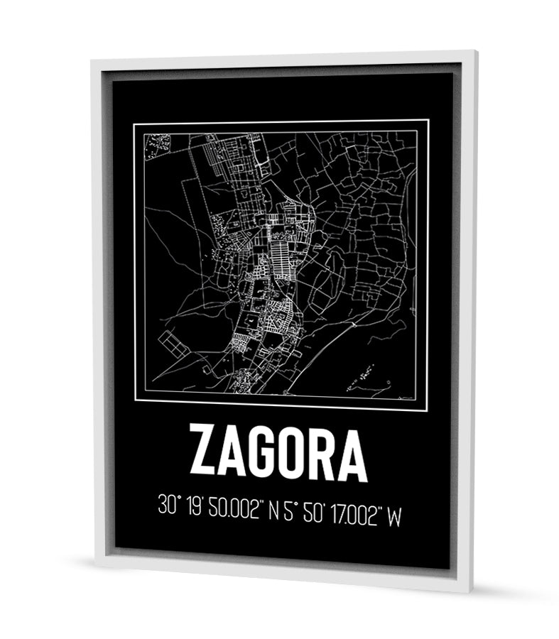 Tableau Exotique de Zagora: Perspectives Artistiques sur la Ville Oasis