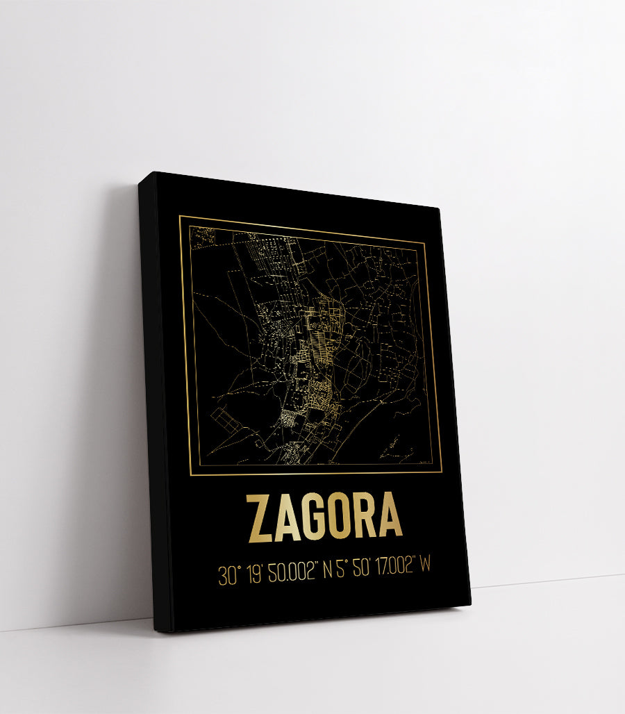 Tableau Ensoleillé de Zagora: Couleurs et Contrastes du Sahara