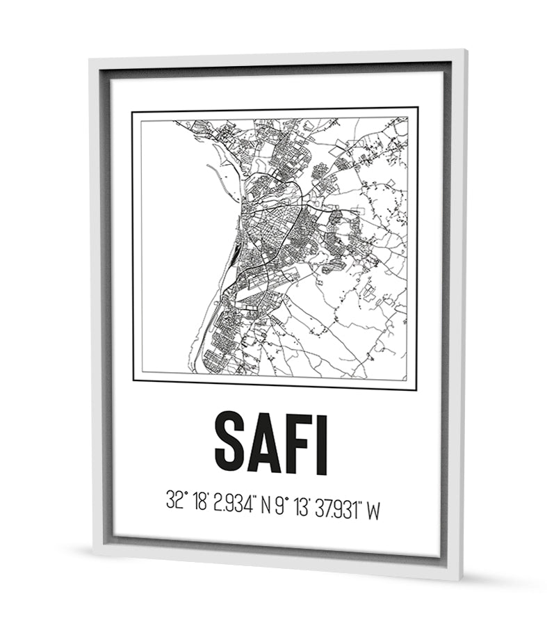 Tableau Décoratif des Plans de Safi