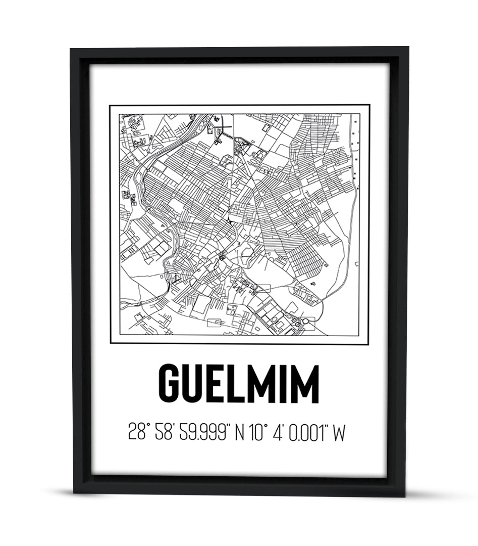 Tableau Décoratif 'Gravure de Guelmim'