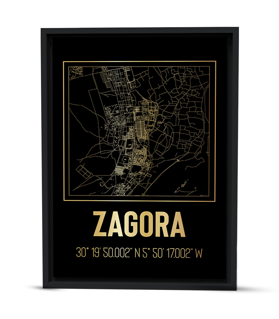 Tableau Ensoleillé de Zagora: Couleurs et Contrastes du Sahara