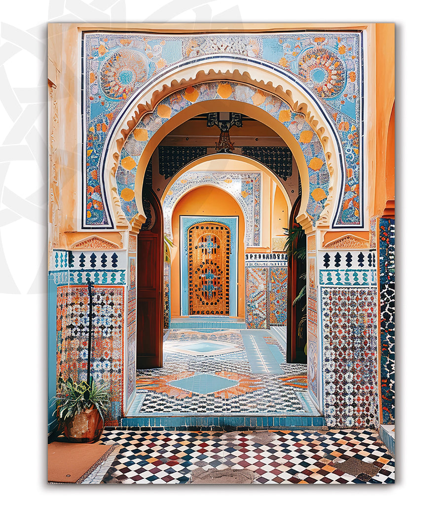 Tableau Décoratif : Splendeur de l'Architecture Marocaine