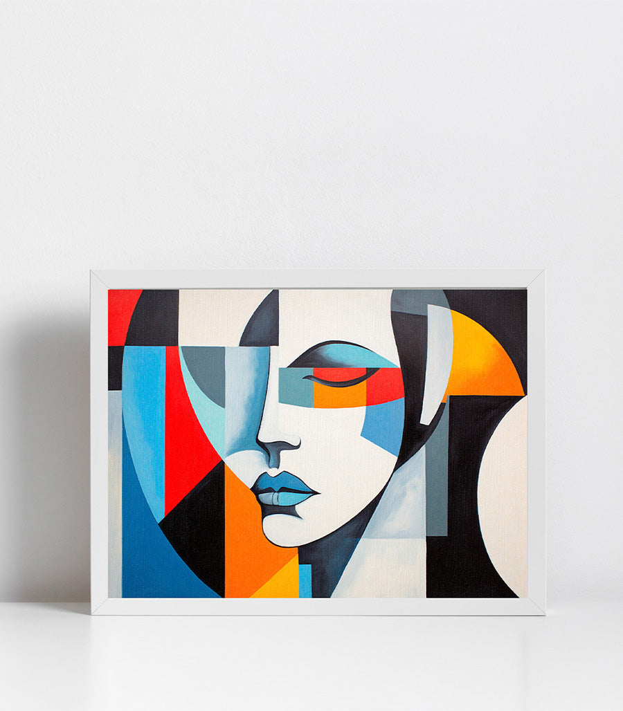 Tableau Décoratif Abstraction pour Salon Élégant