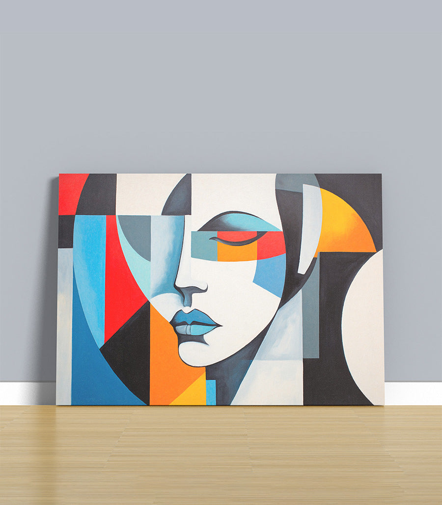 Tableau Décoratif Abstraction pour Salon Élégant