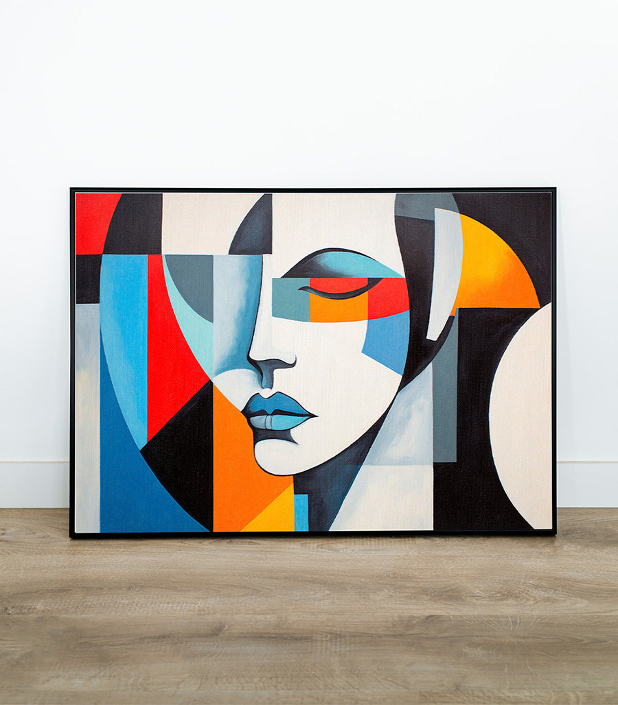 Tableau Décoratif Abstraction pour Salon Élégant