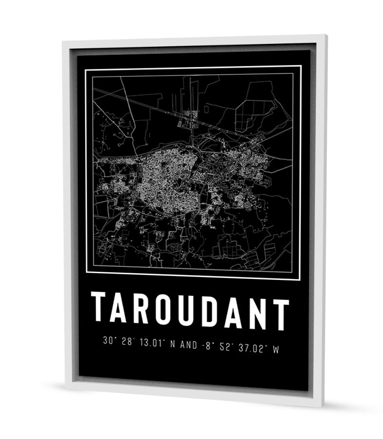 Tableau Décoratif : Vérité Graphique de La ville Taroudant