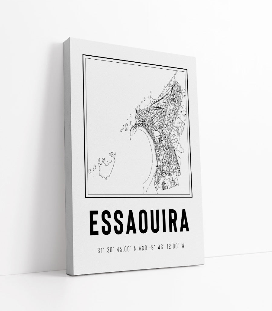 Contours Calligraphiques Maritimes d&#39;Essaouira