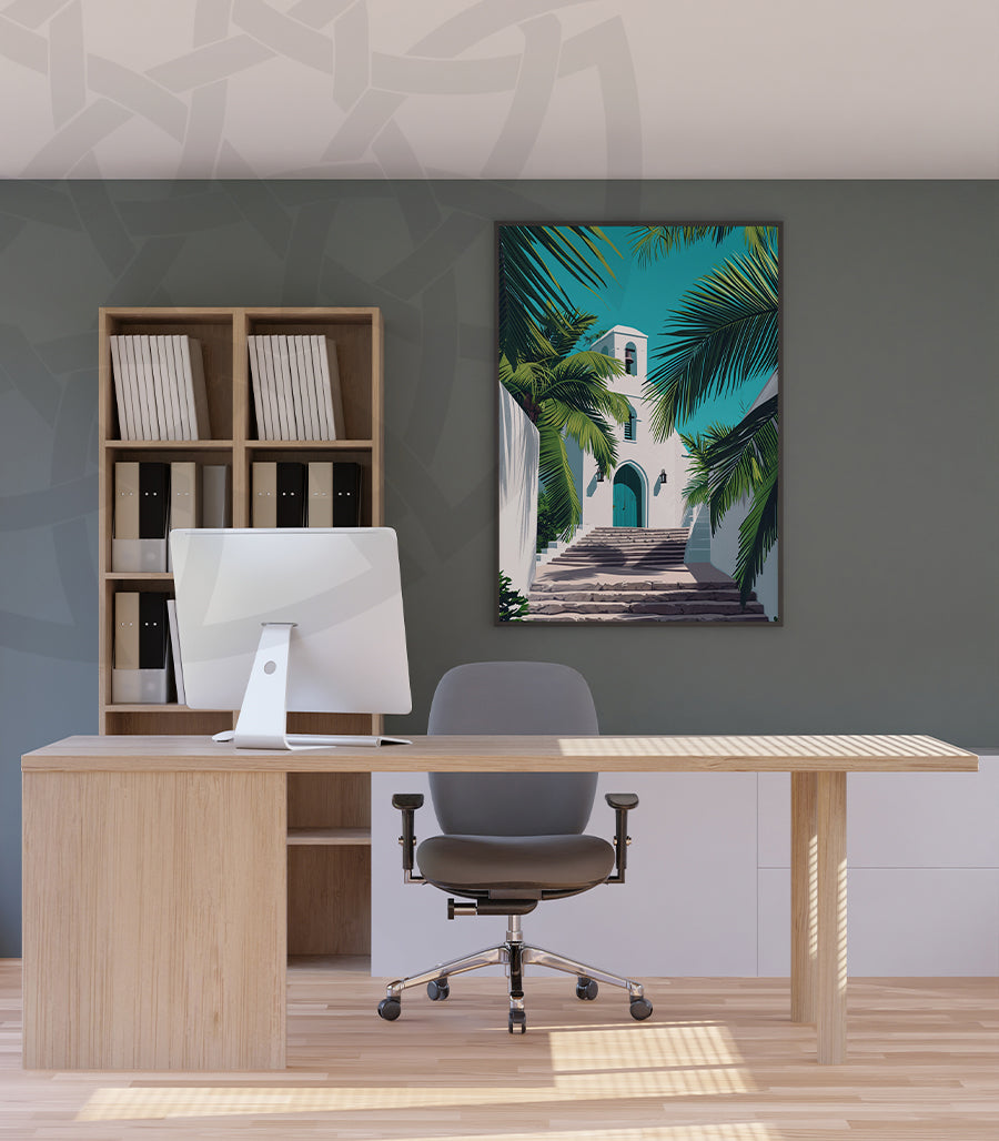 Tableau Décoratif : Les Arches Majestueuses de Marrakech