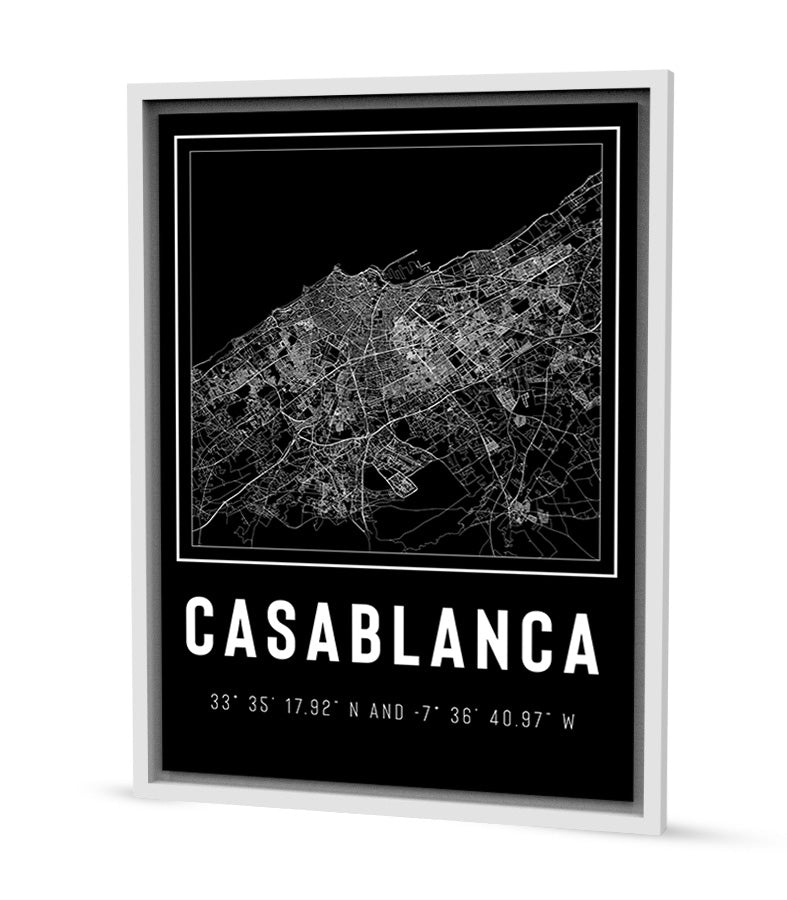 Cartographie Contrastée de Casablanca