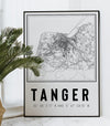 Tableau Décoratif Graphisme Urbain de Tanger