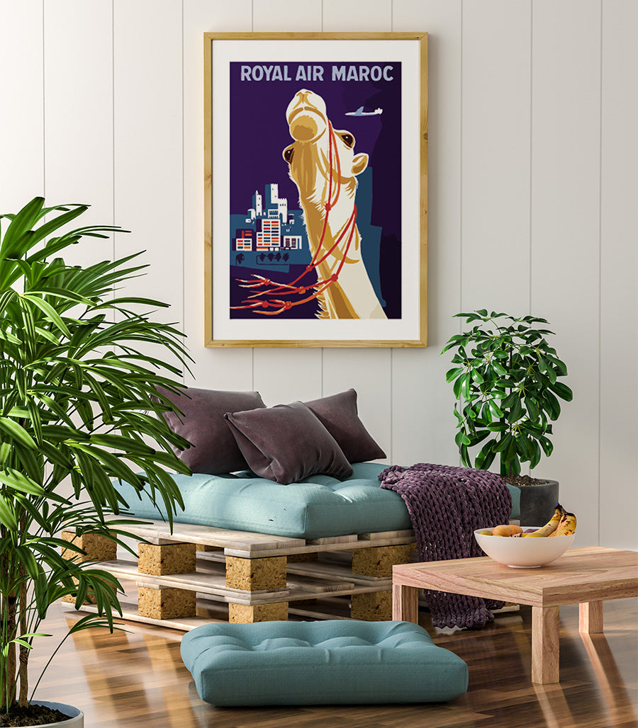 Tableau Decoratif Royale Air Maroc