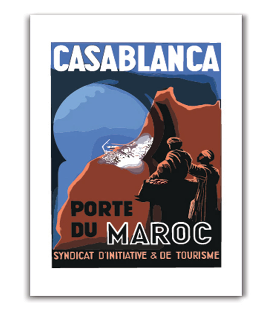 Tableau Decoratif Porte Du Maroc Casablanca