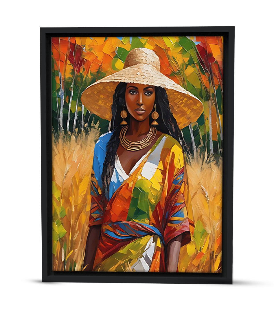 Tableau Décoratif Symphonie de Couleurs Africaines