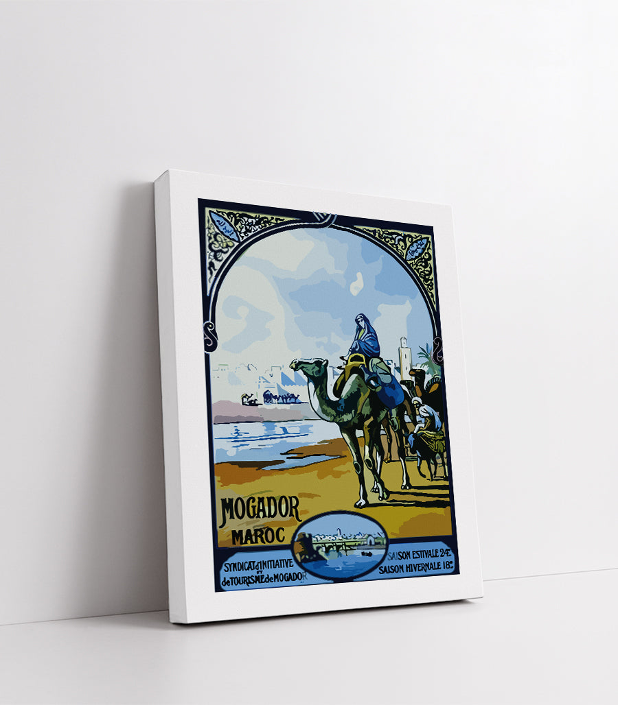Tableau Decoratif Design Unique Mogador Maroc