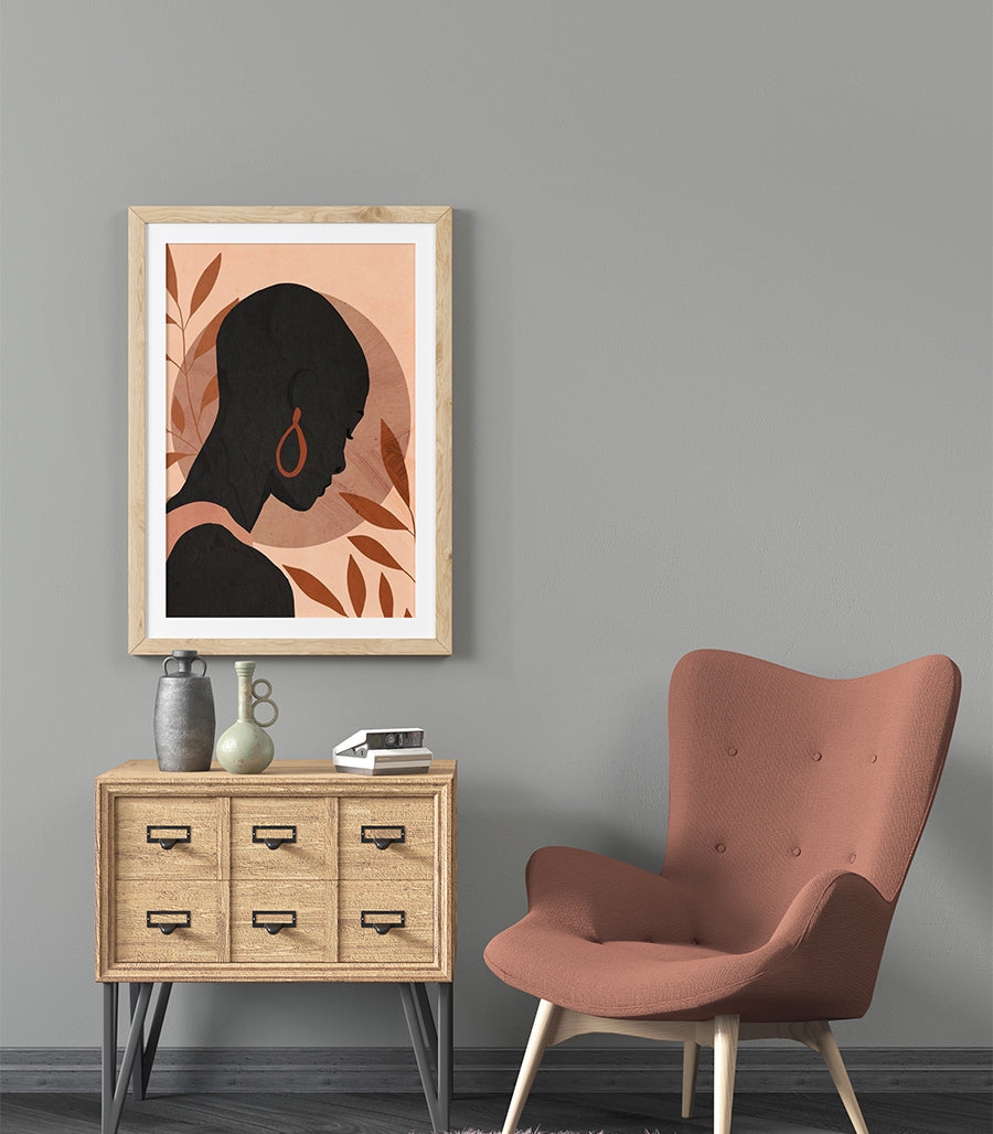 Tableau Décoratif Essence d'Ébène