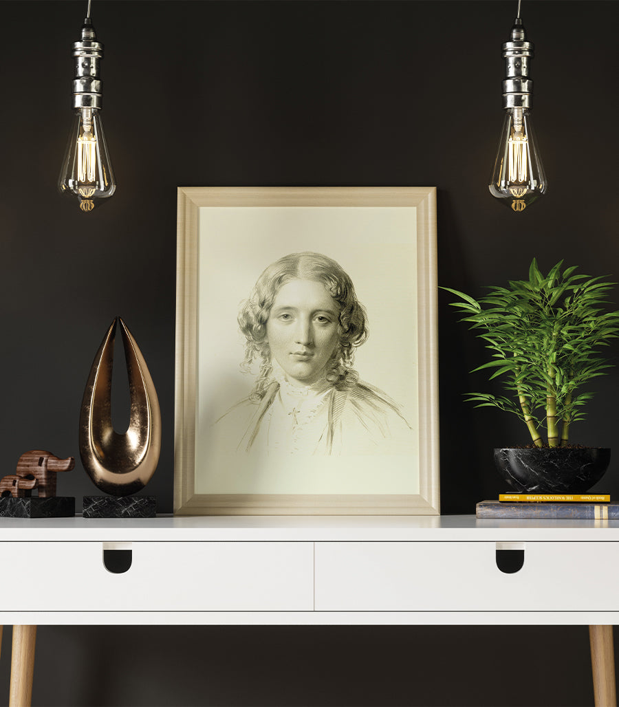 Tableau Décoratif Portrait Réimmiscent d'Harriet