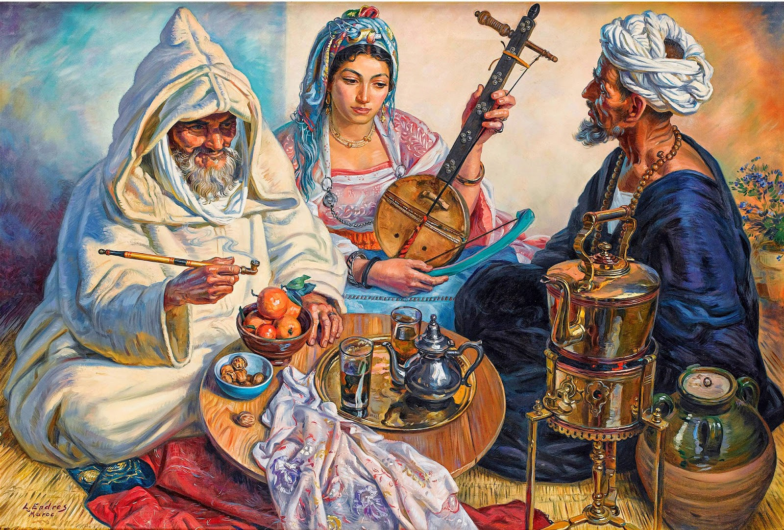 TABLEAU Harmonie de la Musique Traditionnelle Marocaine