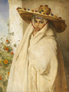 TABLEAU Décoratif de Femme Marocaine D&#39;ÉLÉGANCE ET DE TRADITION