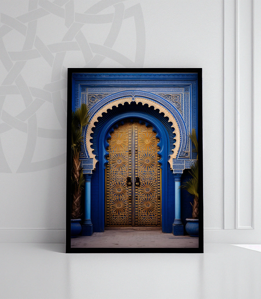 Tableau Décoratif : La Splendeur des Portes de Fès