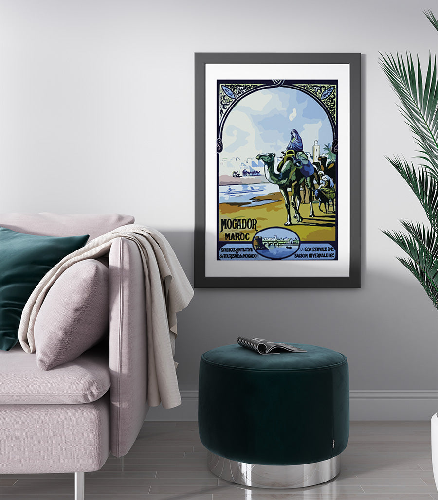 Tableau Decoratif Design Unique Mogador Maroc